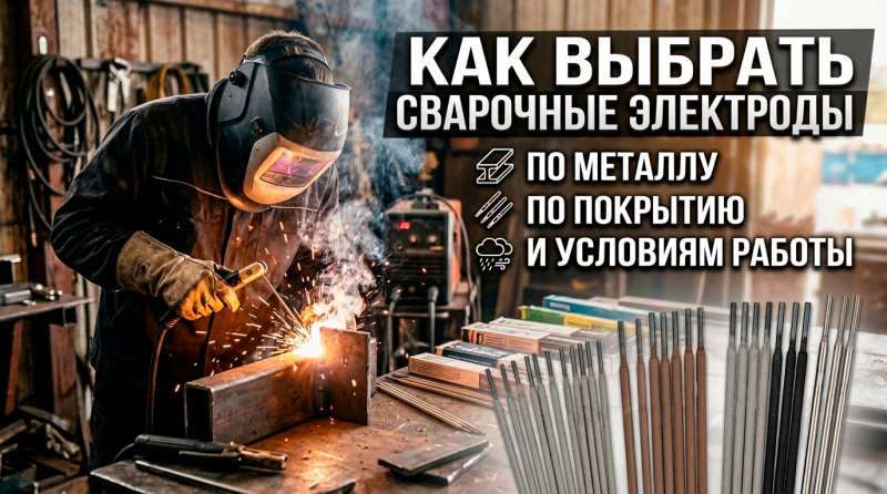 Как выбрать сварочные электроды: по металлу, покрытию и условиям работы
