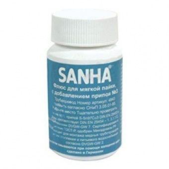 Паста паяльная Sanha Sn97Cu3. 250гр.