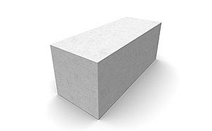 Газобетонный блок D500, 625*250*100 мм