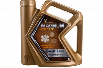 Масло Rosneft Magnum Coldtec 5w30 (4л)