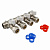 Коллектор МП 3/4 гш-1/2 ш с кранами 4 выхода (+ ЕК 16х1/2") RVC