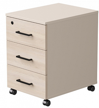 Тумба мобильная Everprof EVO 406х540х608 Кашемир/Дуб Соната