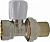 Клапан ручной Compact RVC Pro 1/2" прямой (для радиатора) 