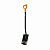 Лопата Fiskars с закругленным лезвием Solid 1026683