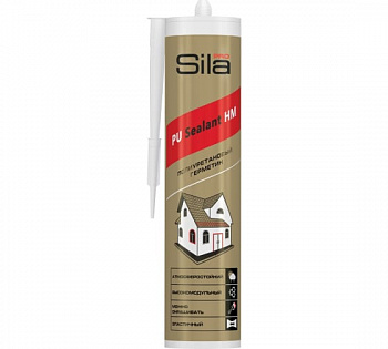 Герметик полиур 300 мл Sila PRO PU Sealant HM WHITE высокомод., белый RAL 9010