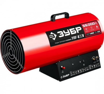 Тепловая пушка Зубр ТГП-55000(газ), 220В, 55кВт