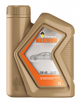 Масло Rosneft Maximum 5w40 (1л)