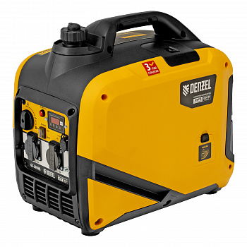 Бензогенератор Denzel GS-3000iS, 3,0 кВт, 230 В, закрытый корпус, ручной старт 94716