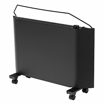 Конвектор DENZEL XCE-1500, черный, 230 В, 1500 Вт, X-элемент, колёса,сушилка 98128
