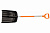 Лопата снеговая 355*1330мм Fiskars облегченная SnowXpert™ 1026793 (141001) ал. чер. 
