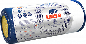 Минвата URSA М-11 (50*1200*10000мм х 2шт) 1,2 куб. рулон/ 24 кв.м.