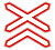 Знак 1.3.2 "Многопутная железная дорога"