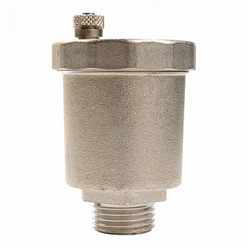 Воздухоотводчик RVC 1/2" автоматический никелированный