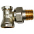 Клапан балансировочный Compact RVC Pro 3/4" угловой (для радиатора)