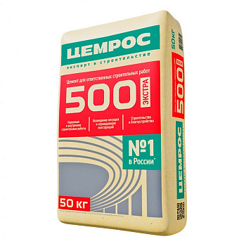 Цемент М 500 (50кг) 42,5Н ГОСТ 31108-2020 