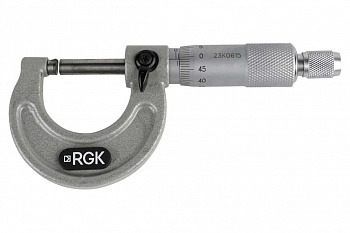 Микрометр 0-25мм RGK MPM-25