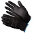 Перчатки нейлон с полиуретановым покрытием Gward Black