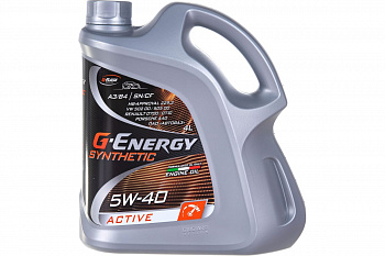 Масло G-Energy Synthetic Active 5w40 (4л)