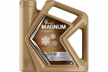 Масло Rosneft Magnum Coldtec 5w40 (4л)