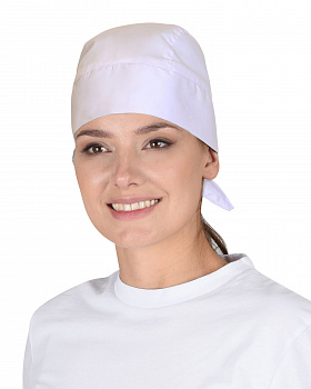Бандана белая (М)