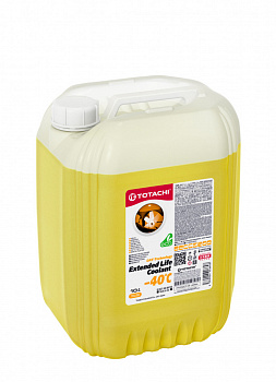 Антифриз TOTACHI Extended Life Coolant Yellow -40C (10л)