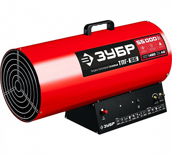 Тепловая пушка Зубр ТГП-55000(газ), 220В, 55кВт