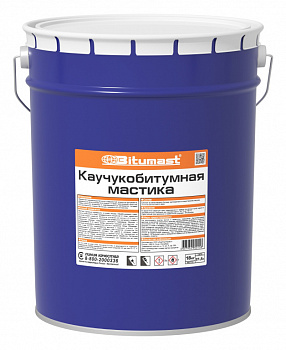 Мастика каучукобитумная Bitumast 21,5л эластичная