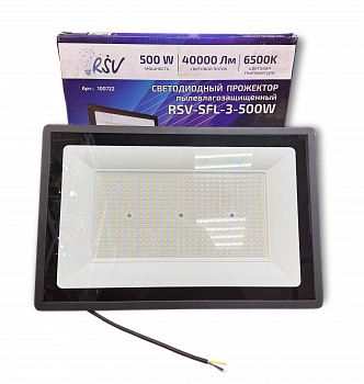 Прожектор светодиод. RSV-SFL-3-500W-6500K-IP65 100722