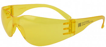 Очки защитные открытые Jeta Safety, янтарные линзы Eclipse JSG-8712A