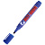Маркер перманентный Crown "Multi Marker Chisel" синий 5 мм