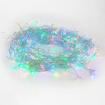 Гирлянда Твинкл Лайт 15м, прозрачный ПВХ, 120 LED, цвет Мультиколор 303-199