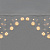 Гирлянда Арка со звездами 2,5х1,2м, 136LED ТЕПЛЫЙ БЕЛЫЙ, прозрачный ПВХ, IP20, свечение с динамикой, 230В, не соединяется, с контроллером 8 режимов	255-076
