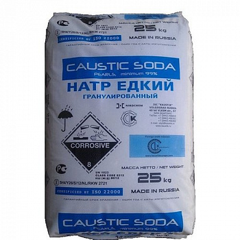 Сода кауст 25 кг