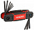 Набор ключей шестигранных дюймовых 5/64"-1/4" (9шт) складные Workpro