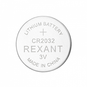 Элемент CR 2032 3В BL5 REXANT 39-1108