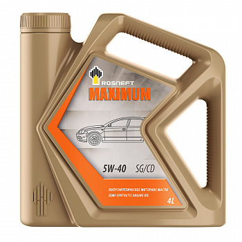 Масло Rosneft Maximum 5w40 (4л)