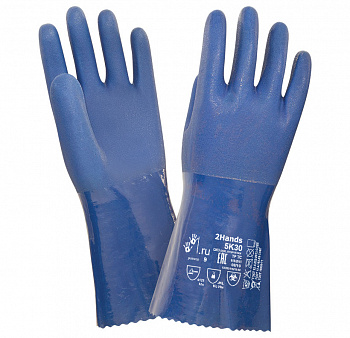 Перчатки ПВХ POWER SHILD 5K30

