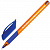 Ручка шариковая BRAUBERG "Extra Glide Orange", трехгранная, узел 0,7 мм, линия письма 0,35 мм