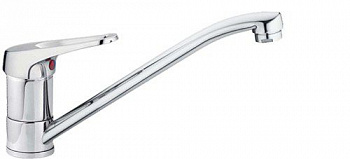 Смеситель кухонный ARCO А4104, однорвчажный/длина излива 25см
