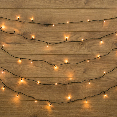 Гирлянда Твинкл Лайт  6м, прозрачный ПВХ, 40 LED, цвет Белый 303-175